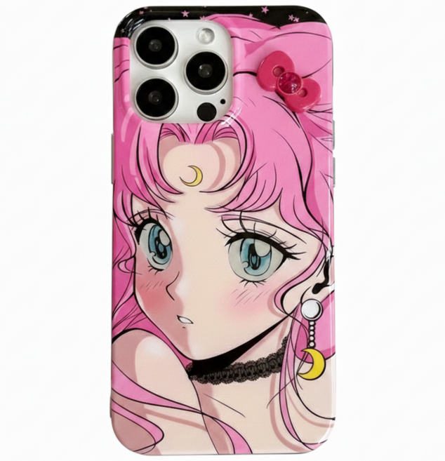 쿠잉제이 핑크공주 아이폰 케이스