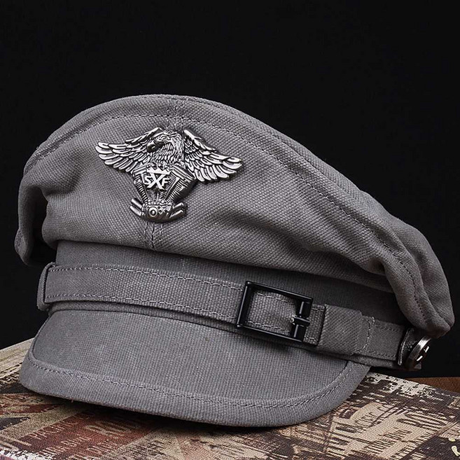 독일군 해군 캡틴 장군 빈지티 맥아더 모자 하프 빈티지 코스튬