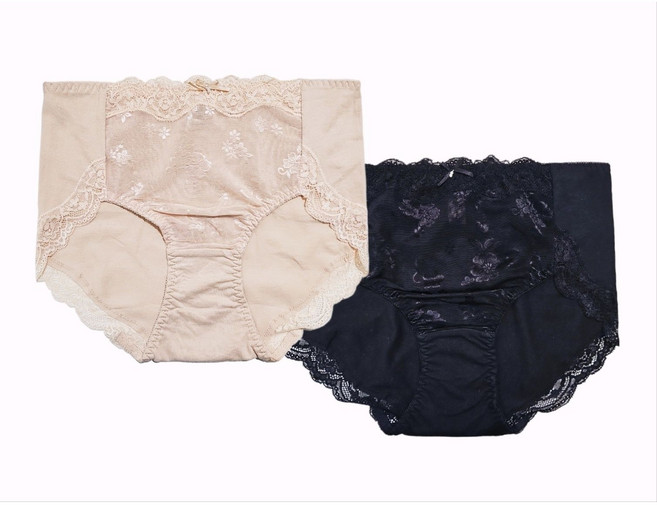 비비안(수비비안) 면스판 소폭레이스 힙을 잘 감싸주는 디자인 밑위를 높여 편안함을 주는 우아한 여성팬티 2컬러택1(NC 해운대) BP9590N