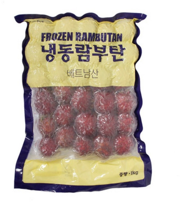퀸즈몰_랜시푸드 냉동 람부탄, 21개, 1kg