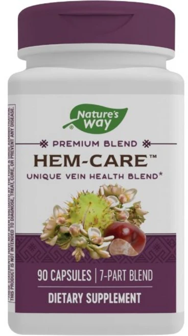 네이쳐스웨이 Nature's Way Premium Hem-Care Unique Vein Health Blend* 90 Capsules, 네이쳐스웨이 Nature's Way Premium He, 1개, 90정 - 쿠팡