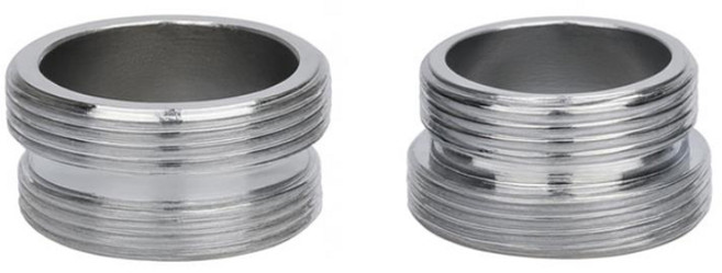 이안 세면대 토수구 변환 어댑터 니플 2종세트, 1개