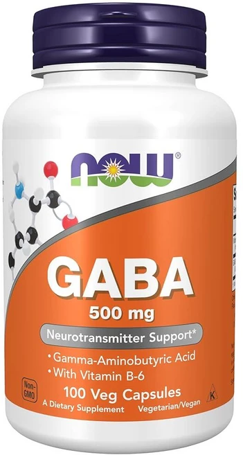 나우푸드 GABA 500mg 100정, 1개 - 쿠팡