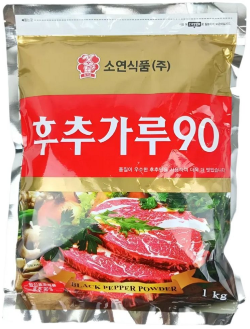 소연식품 후추가루90% 1kg 대용량 업소용, 1개