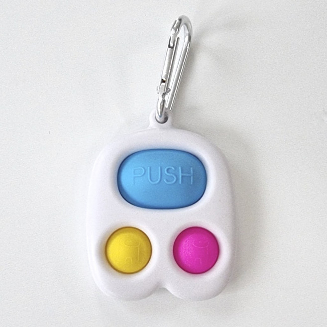 초대형 대왕 대형 거대 팝잇 푸쉬팝 푸시팝 팟잇 파빗 팟입 초초대형 하트 나비 아이스크림 공룡 퍼즐, 드라이버스(6X7.5), 고리형, 1개