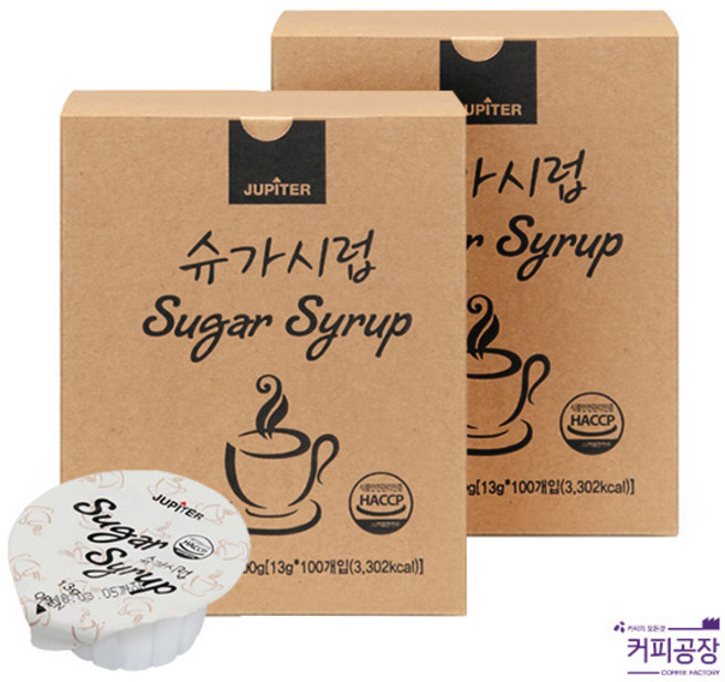 쥬피터 포션 슈가시럽, 13g, 200개