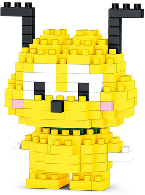 [알꿀밤-나노블럭-D애니] B미니 강아지 플루토, 1개