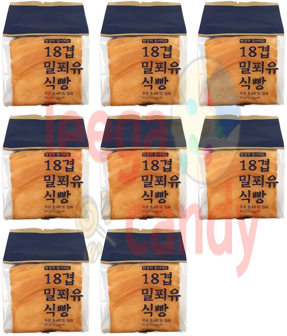 18겹 밀푀유 식빵 트레이더스, 1개, 640g