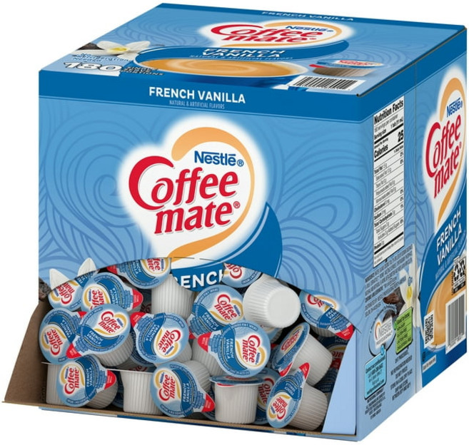 네슬레 커피메이트 크리머 프렌치 바닐라 180개, 1개, 180개입, 11ml