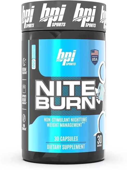 BPI Nite Burn 나이트 번 30캡슐, 옵션1, 1개, 30정 - 쿠팡
