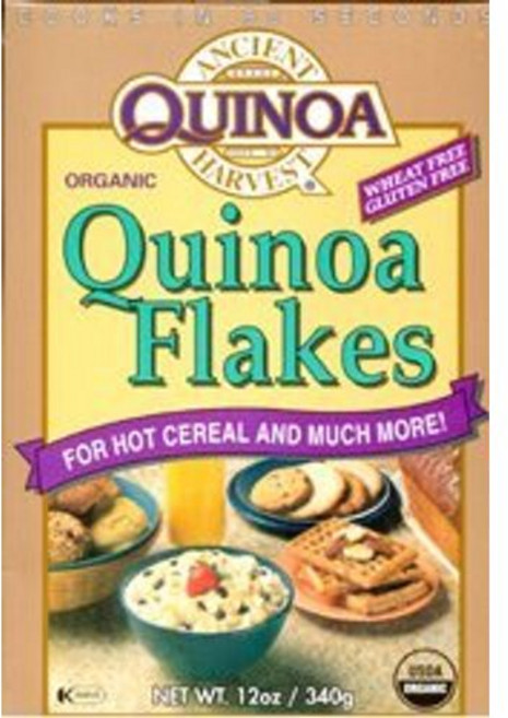 퀴노아 오가닉 퀴노아 플레이크 (12개 케이스) 12 온스 Quinoa Organic Quinoa Flakes (Case of 12) 12 Ounces ( Value Bulk M, 1개, 340g