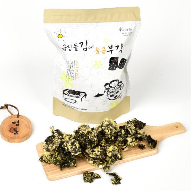 가가호 곱창돌김에 울금부각100gx2봉, 100g, 2개