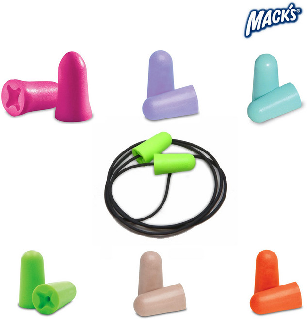 Macks 소프트폼 귀마개 7종 세트, 1개