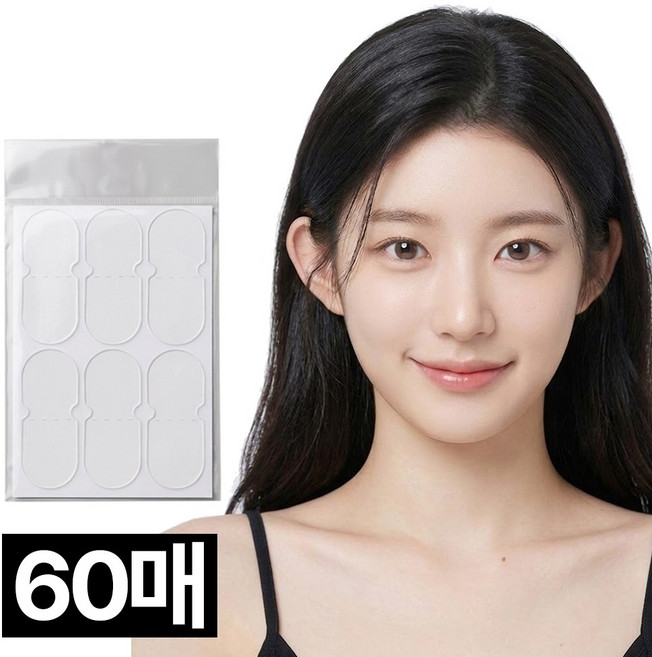 제롯 엘프귀 요정귀 스티커 누운귀 테이프, 60매, 1세트