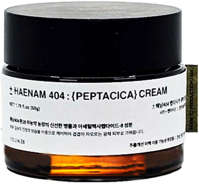 [본사정품]++톤28 해남404 펩타시카 새벽크림 50g TOUN28 PEPTACICA CREAM 자연 광채피부 피부진정 겉속피부 2중보습 피부결개선 주름미백 2중기능성, 1개 - 쿠팡