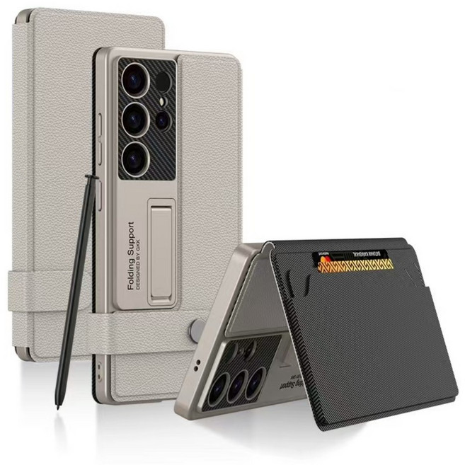 폰케이노 S25 울트라 케이스 마그네틱 카드지갑 거치대