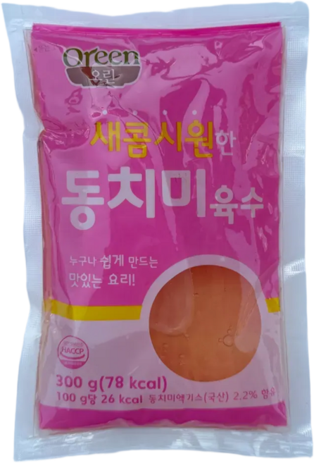 칠갑농산 오린 동치미 냉면육수 300g, 10개