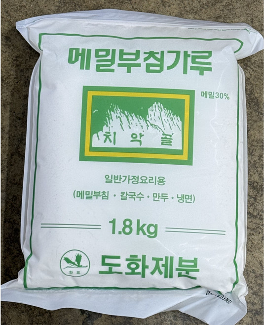 도화제분 메밀부침가루 메밀가루 1.8kg, 1개