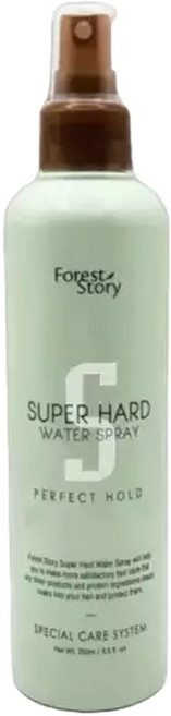 수분보충 기초케어 포레스트스토리 슈퍼하드 워터 헤어 스프레이 252ml, 1개