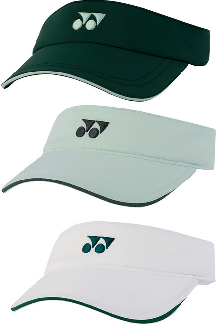 요넥스 255CC003U 테니스 썬바이저 스포츠 모자 1Q, 그린, 1개