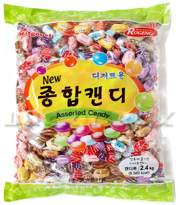 맛고을 종합캔디, 2.4kg, 2개