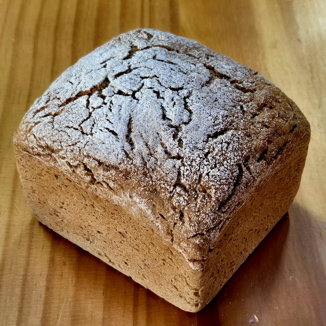 로겐하임 누룩사워도우호밀빵(Nuruk sauerteig roggenbrot) 호밀빵 비건 식사빵, 1개, 570g