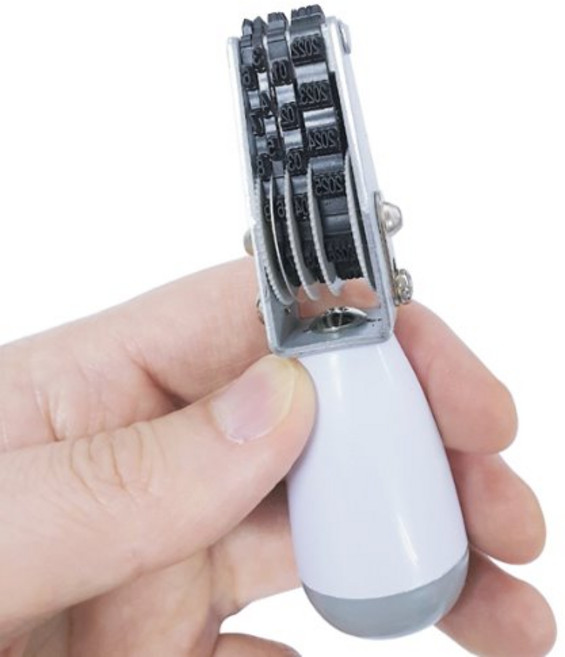 1100 불멸잉크 사용가능 가장작은날짜도장 일부인 세로2mm 가로 11mm, 가로11mm*세로2mm