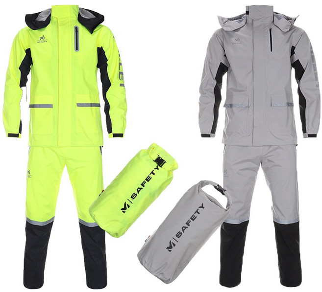 밀레 고급형 우비 등산용 작업 안전 비옷 배달 우의