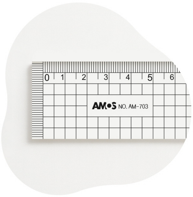 30cm 방안직자 투명 모눈자 제도용 사무용 직선 자 문구용품, 구매수량