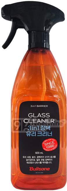 불스원 3in1 프리미엄 자동차 유리세정제 발수코팅 유리크리너, 용기형, 1개