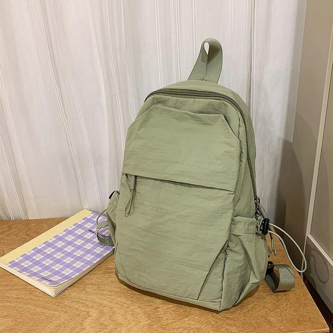 多功能兩用胸包旅行休閒男女戶外出行輕便小型雙肩包登山包斜挎包, 軍綠大號+可單雙肩