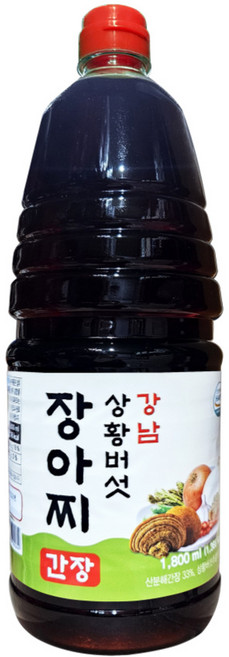 강남 상황버섯 장아찌간장, 1개, 1.8L