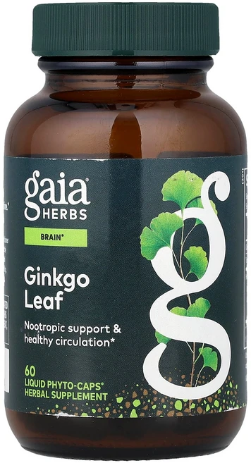 가이아 허브 Gaia Herbs 은행나무 잎 액상 Phyto-CAPS® 60정127800원산지:기타, 1개 - 쿠팡