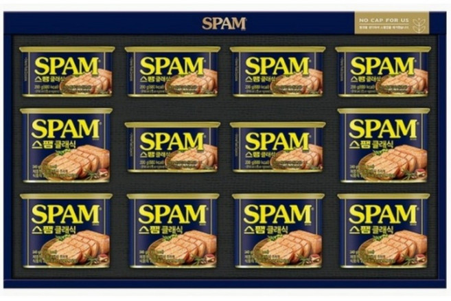 스팸 3호+쇼핑백, 1세트