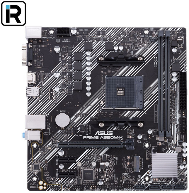 A520M-K 아수스 AMD A520 메인보드 소켓AM4