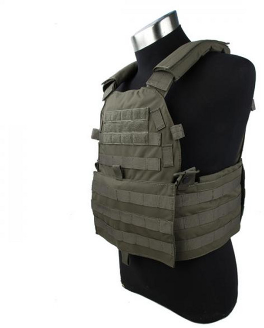 LBT 6094A 플레이트 케리어 베스트 TMC3179 레인져그린, 1개, 레인저그린