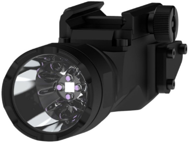 ARMYTEK PARMA C1IR 雙光源戰術手電筒, 黑色, 1個