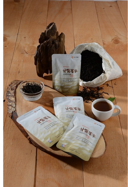 침향 감로다반 붓기차 유기농 침향녹차 세트, 30개입, 500ml