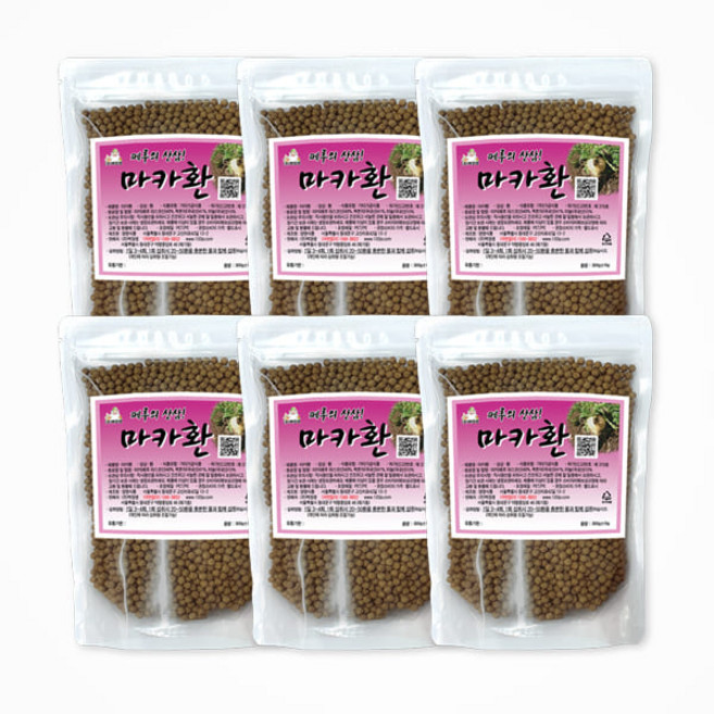백장생 마카환, 6개, 300g
