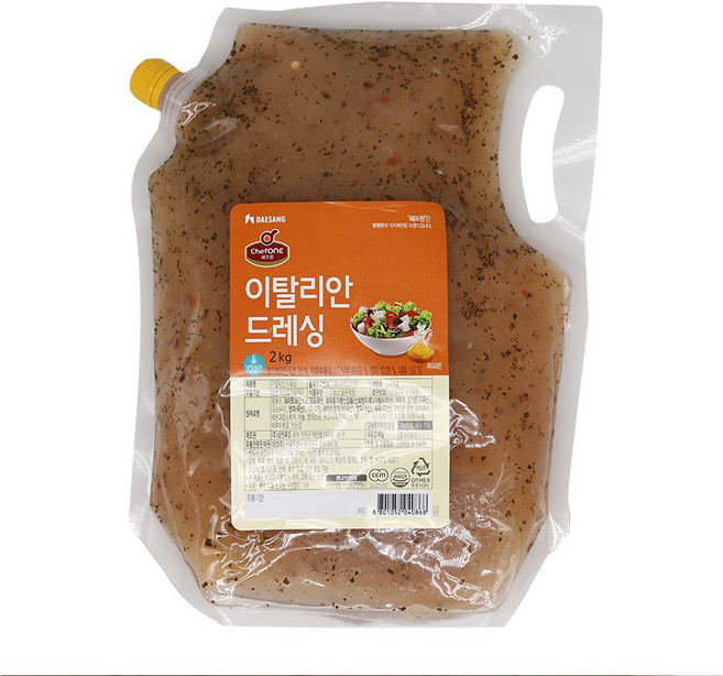 청정원 쉐프원 프렌치발사믹 드레싱 소스 외 26종 대용량 2KG, 1개