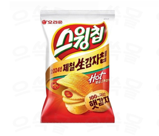 오리온 스윙칩 볶음고추장맛 45g, 20개