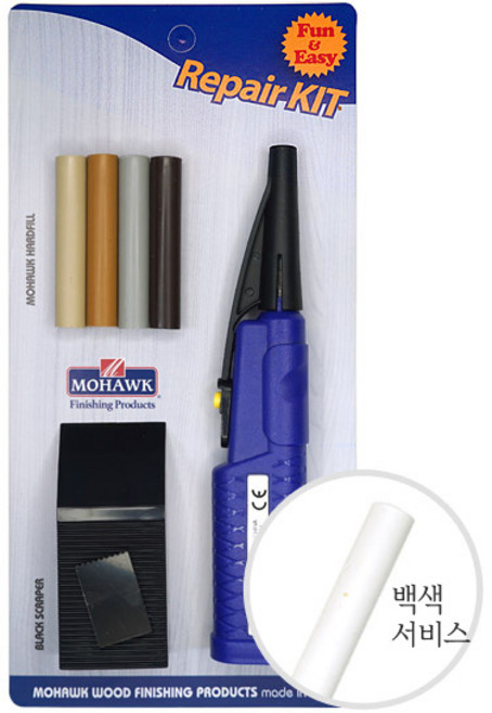 미국 모학(MOHAWK) 멀티컬러키트 마루보수제 하드필, 1개