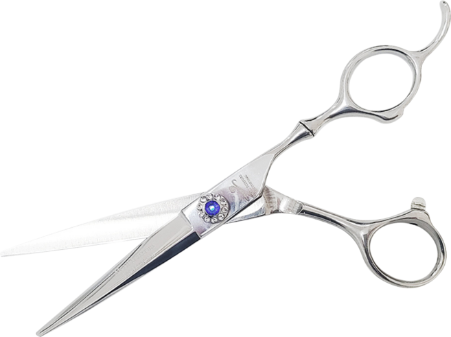 아이치 셀프 커트 헤어컷 국가고시용 홈케어용 미용가위 AI-YS60, YS60_5.5 실버, 1개