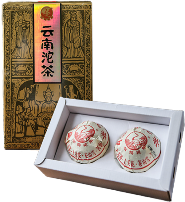 하관차창 (생차) 운남타차 2014년 총 250g 보이차 중화 노자호, 1개