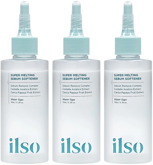 일소 슈퍼 멜팅 세범 소프트너 피지 클리너, 150g, 3개 - 쿠팡