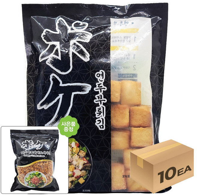 1박스) 포케 냉동 연두부튀김 500g x 10개입, 10개