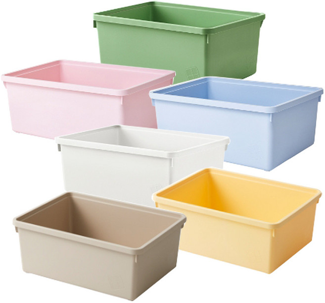 NEW 한샘 샘키즈 플라스틱 박스 소 (5종/택1), 라이트베이지