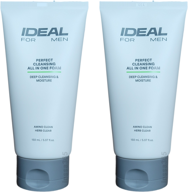 보타닉힐보 아이디얼 포 맨 퍼펙트 올 클렌징 폼, 150ml, 2개