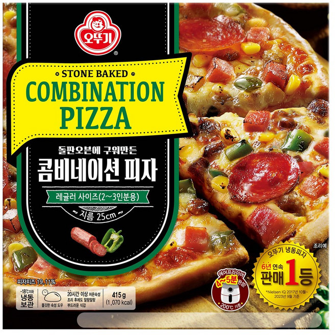 오뚜기 콤비네이션 피자 415g, 1