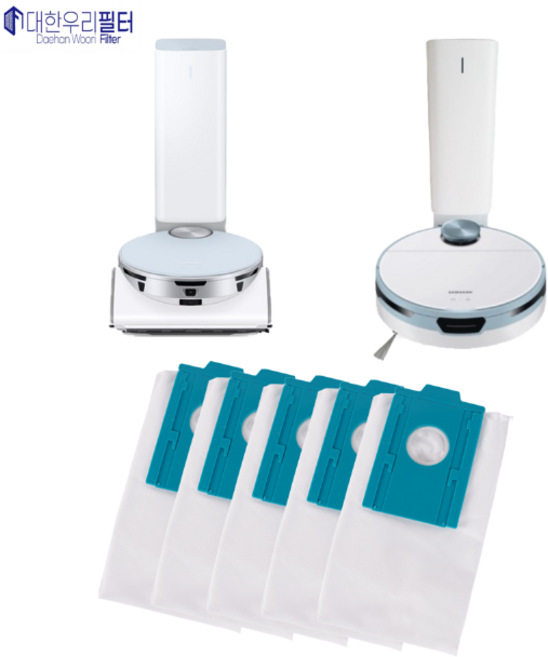 삼성 비스포크 제트 봇 AI 스팀 로봇청소기 BESPOKE 호환 먼지봉투 VCA-RDB95B (10매), 10개, 로봇청소기 먼지봉투VR30T85*